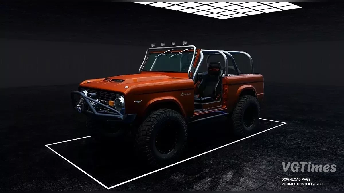 BeamNG.drive — 1-ше покоління Ford Bronco Pack (1965-1977) v2.70 (0.37.x)
