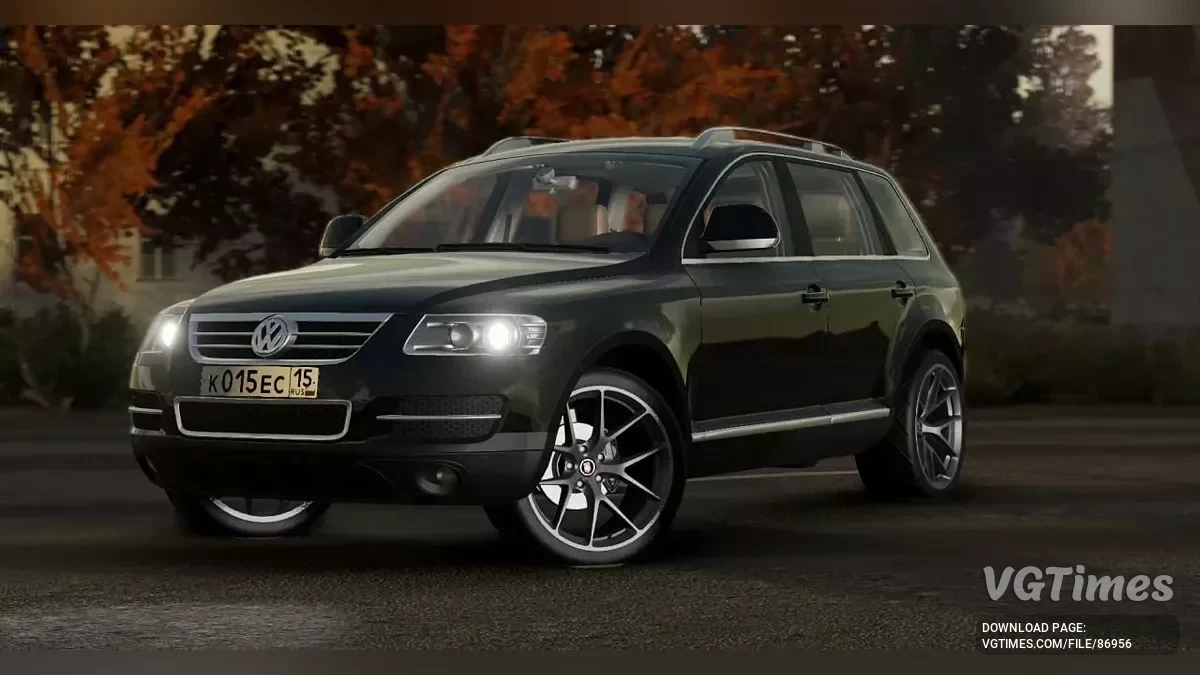 BeamNG.drive — Переробка Volkswagen Touareg 2008 (0.36.x)