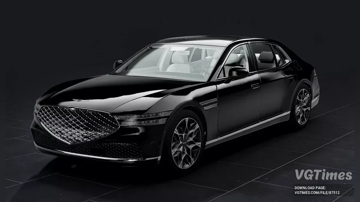 BeamNG.drive — 2023 Genesis G90 виправлено (0.37.x)