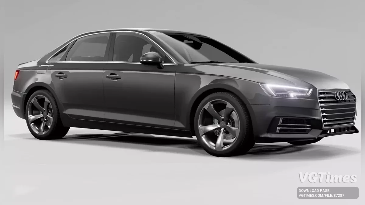 BeamNG.drive — Audi A4 B9 2017 Редизайн v4.1 (0.36.x)