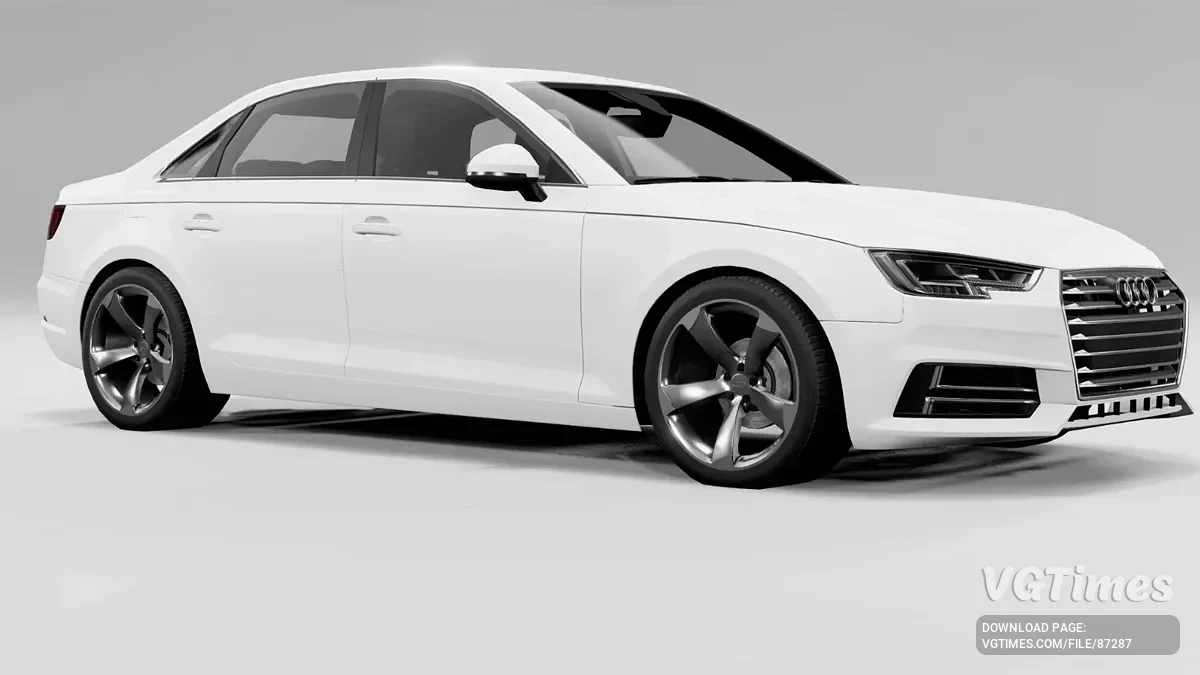 BeamNG.drive — Audi A4 B9 2017 Редизайн v4.1 (0.36.x)