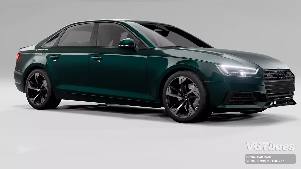 BeamNG.drive — Audi A4 B9 2017 Редизайн v4.1 (0.36.x)