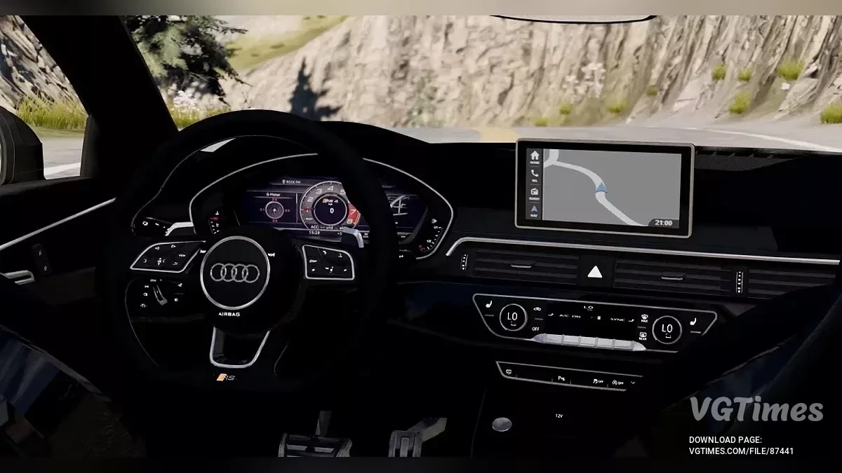 BeamNG.drive — Audi A4 B9 (2019) виправлено (0.37.x)