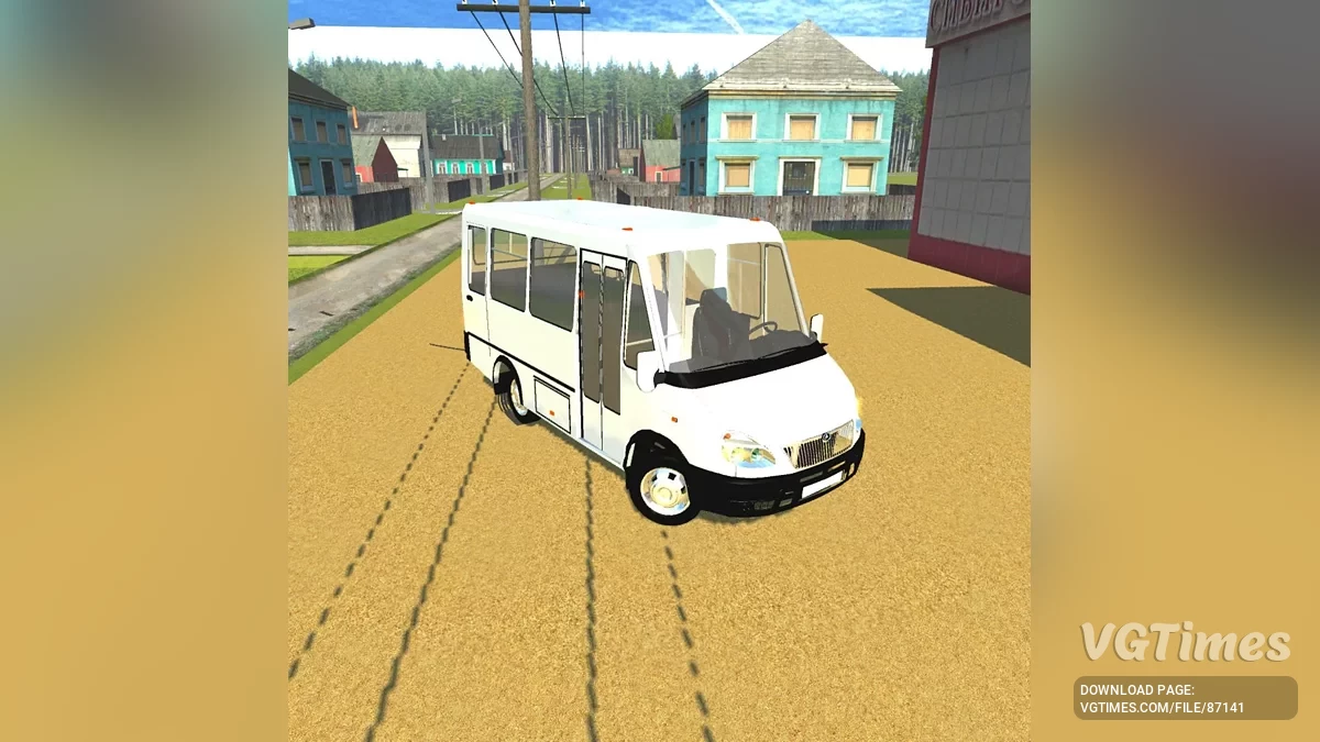 Simple Car Crash Physics Sim — БАЗ 2215 "Дельфін"