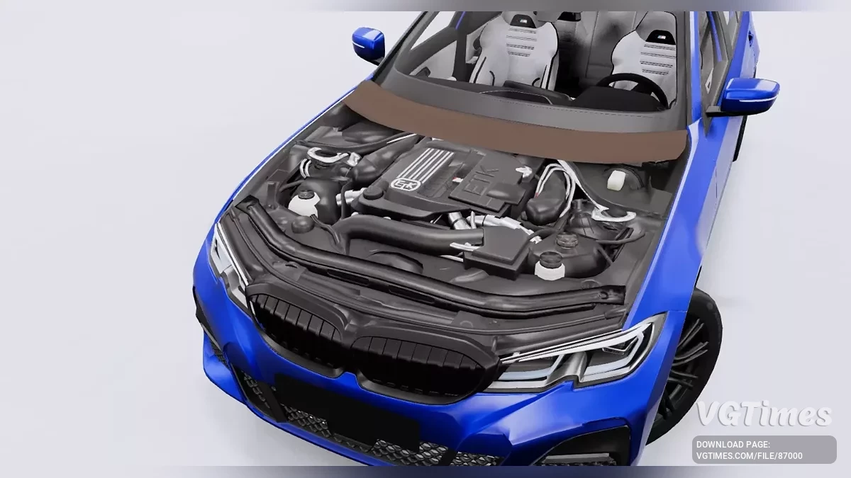 BeamNG.drive — BMW 3-СЕРІЯ G20 v2.70 (0.36.x)