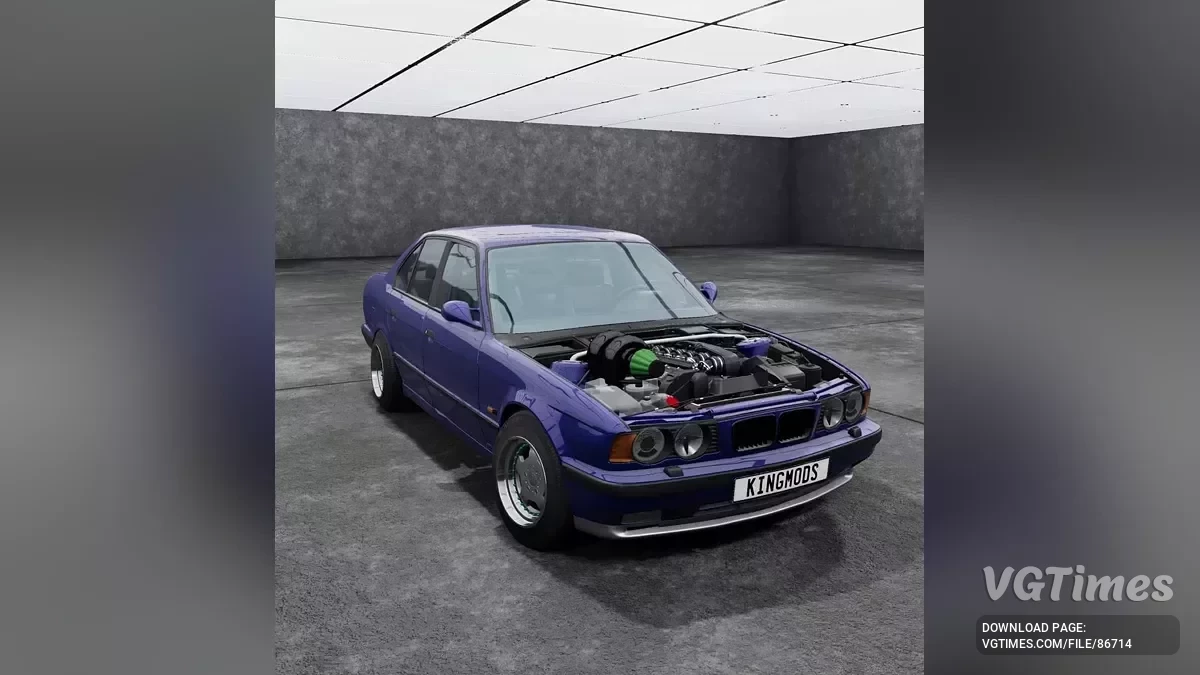 BeamNG.drive — BMW 5-Series E34 (KM) v1.0 (0.36.x)