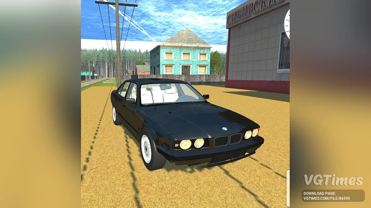 BMW E34 з фільму "Жмурки"