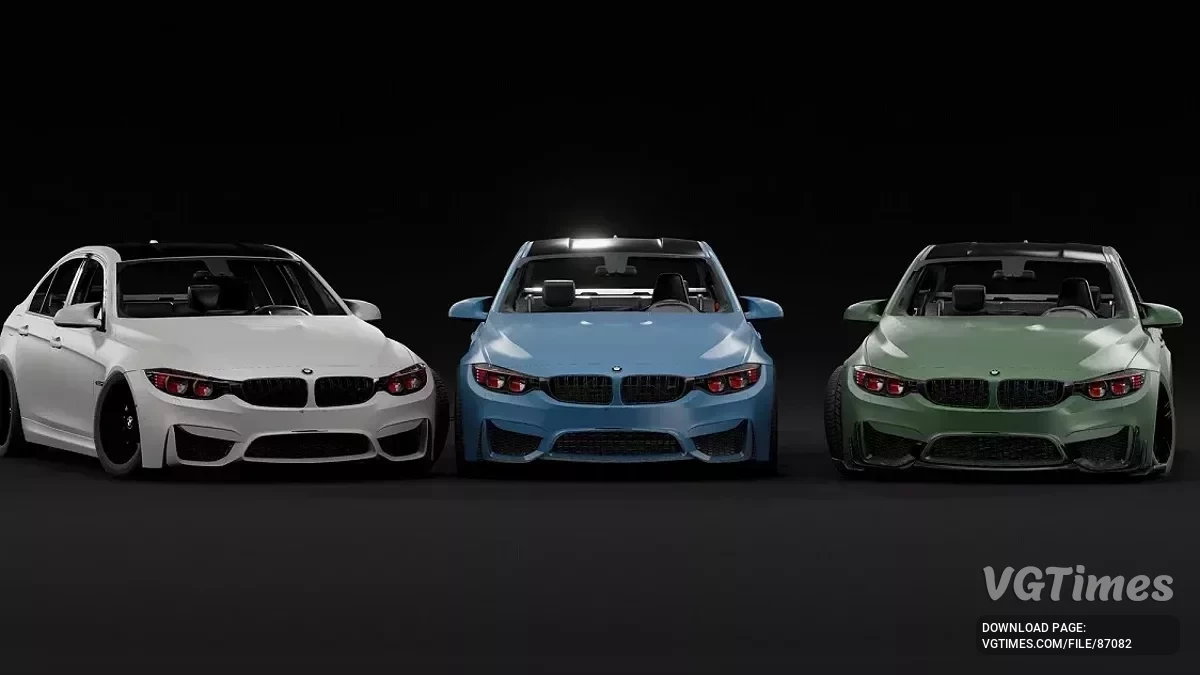 BeamNG.drive — BMW M3 F80 v2.60 (0.36.x)