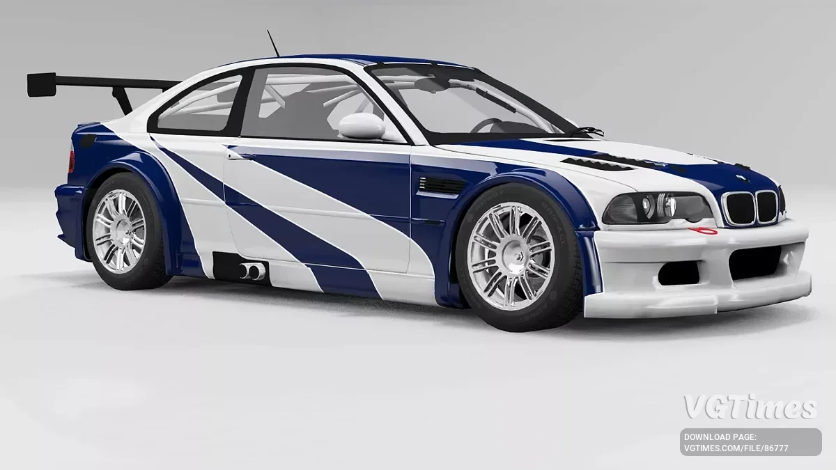 BeamNG.drive — BMW M3 з Most Wanted v2.16 (0.36.x)