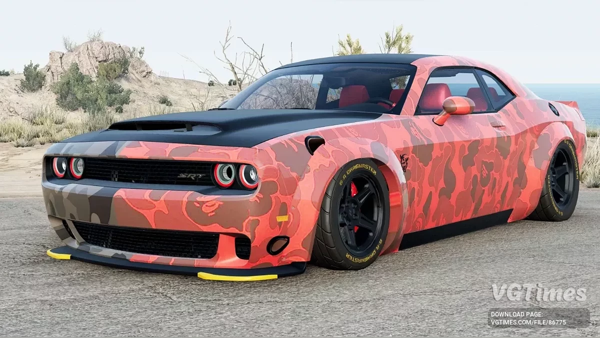 BeamNG.drive — Dodge Challenger SRT 392 v3.50 (0.36.x)