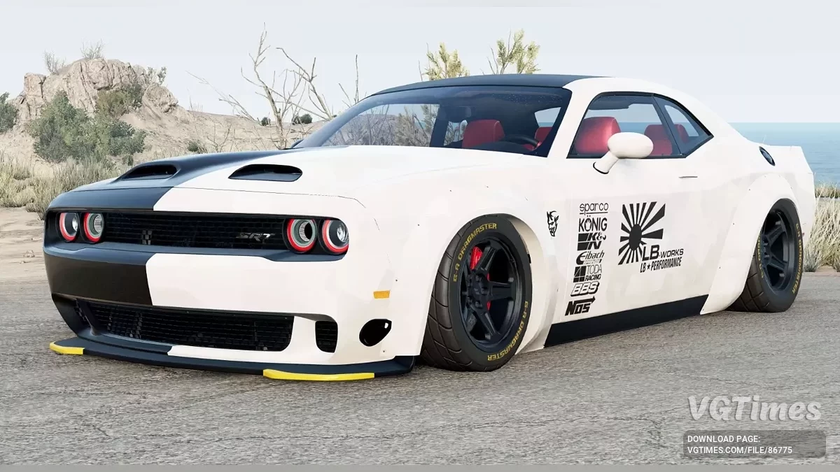 BeamNG.drive — Dodge Challenger SRT 392 v3.50 (0.36.x)