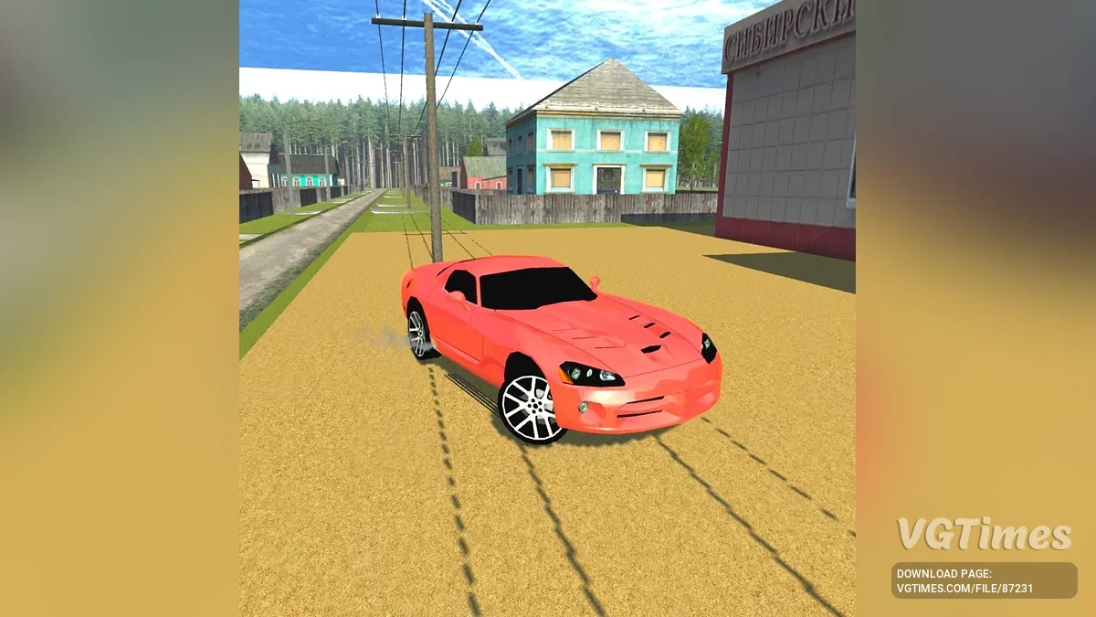 Simple Car Crash Physics Sim — Додж Вайпер