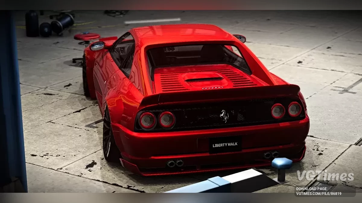 BeamNG.drive — Ferrari 355 Редизайн v2.30 (0.36.x)
