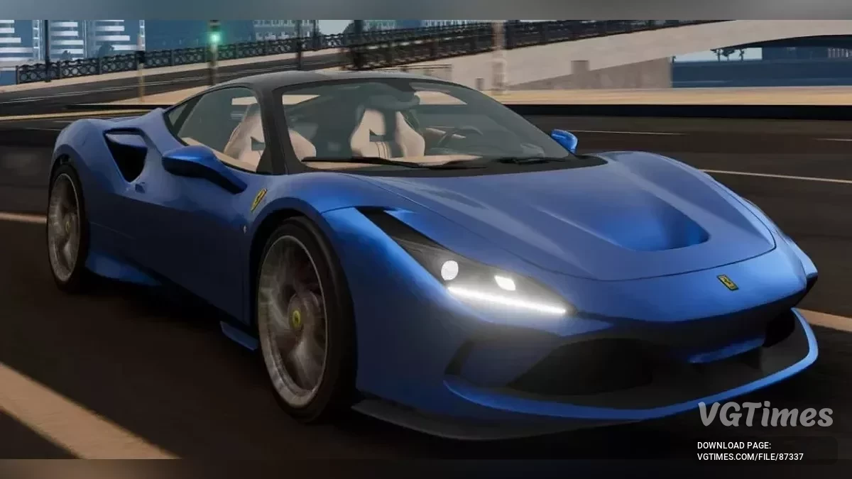 BeamNG.drive — Ferrari F8 2020-23 v2.10 (0.36.x)