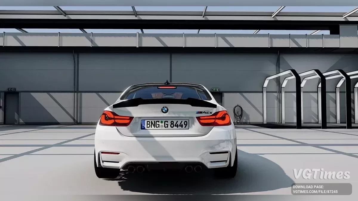 BeamNG.drive — Сцена гаража v2.15 (0.36.x)