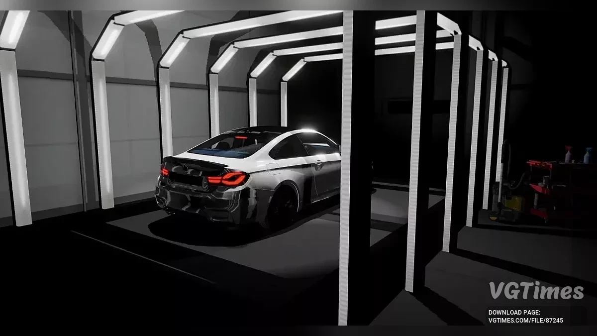 BeamNG.drive — Сцена гаража v2.15 (0.36.x)