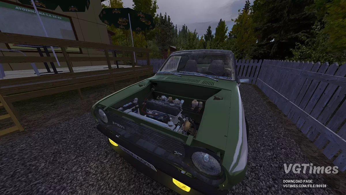My Summer Car — Готова Сатсума з номерами та наклейками