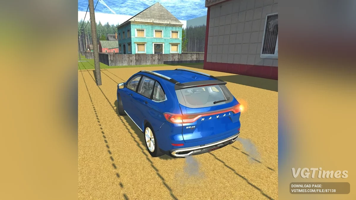 Simple Car Crash Physics Sim — Haval M6 plus