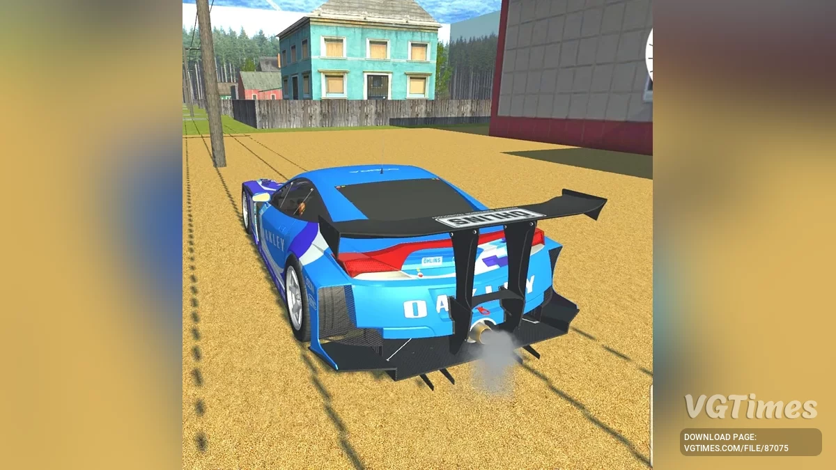 Simple Car Crash Physics Sim — Honda HSV-101 GT