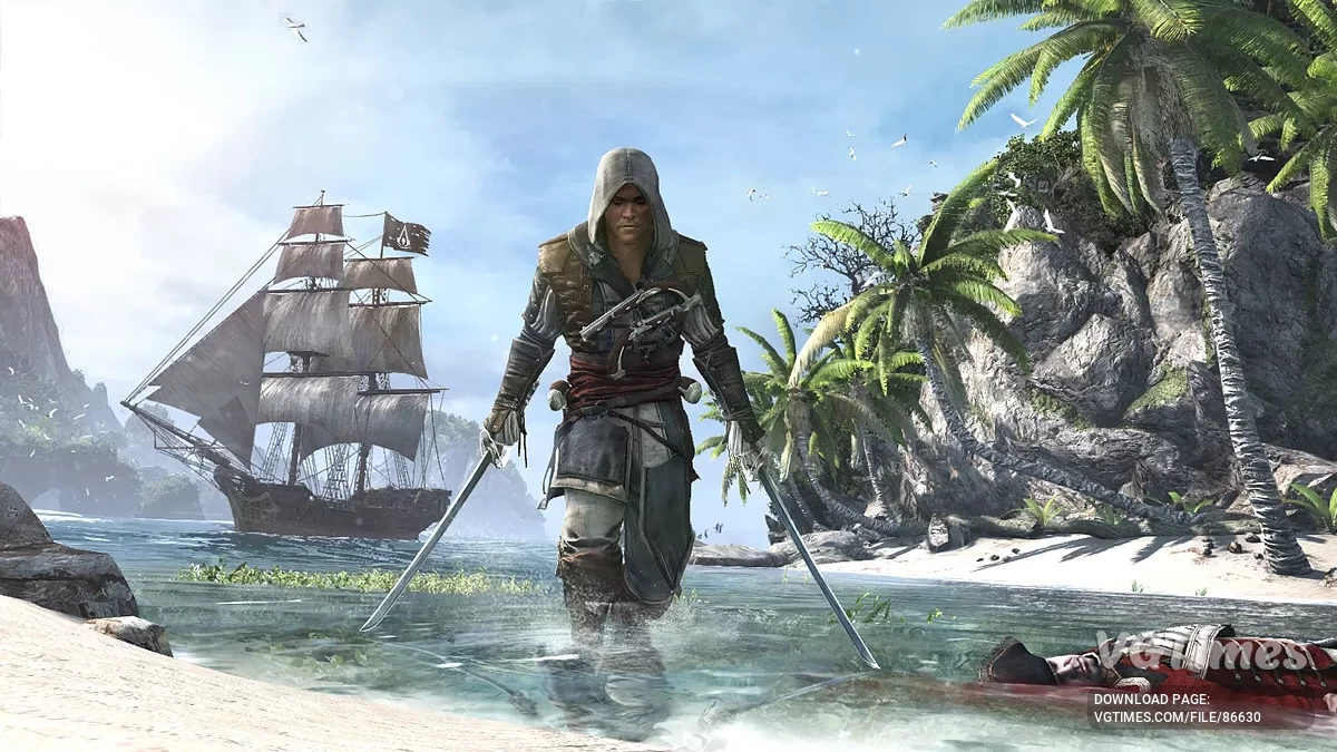 Assassin&#039;s Creed 4: Black Flag — Гра пройдено на 97% [Steam]