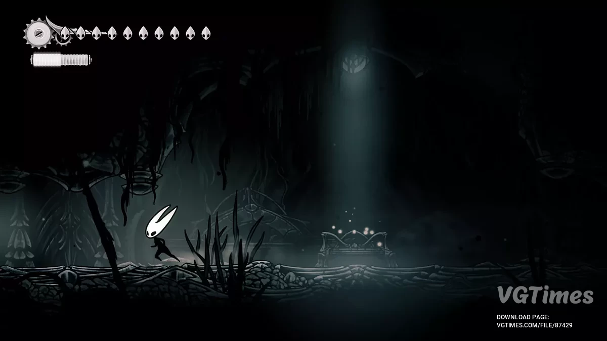 Hollow Knight: Silksong — Zarif çıplak Hornet