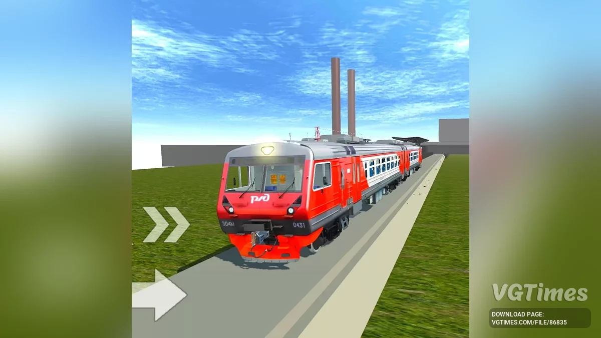 Simple Car Crash Physics Sim — Електричка Ед4м