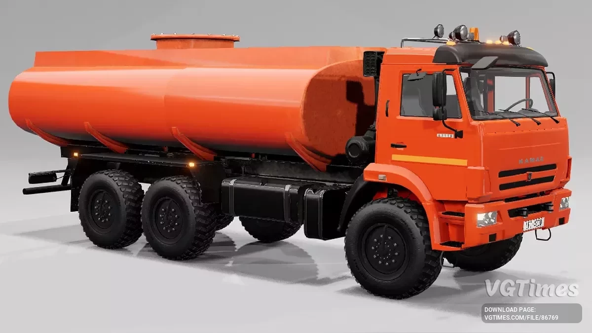 BeamNG.drive — КамАЗ-43118 v2.0 (0.36.x)