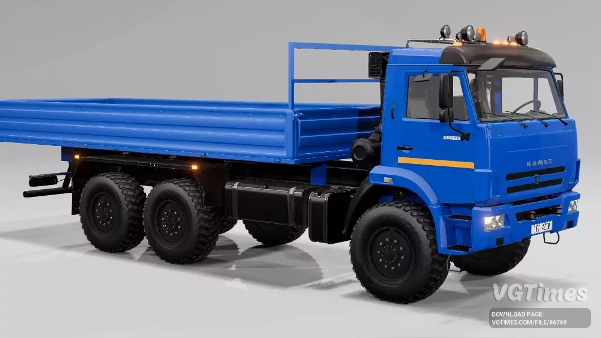 BeamNG.drive — КамАЗ-43118 v2.0 (0.36.x)