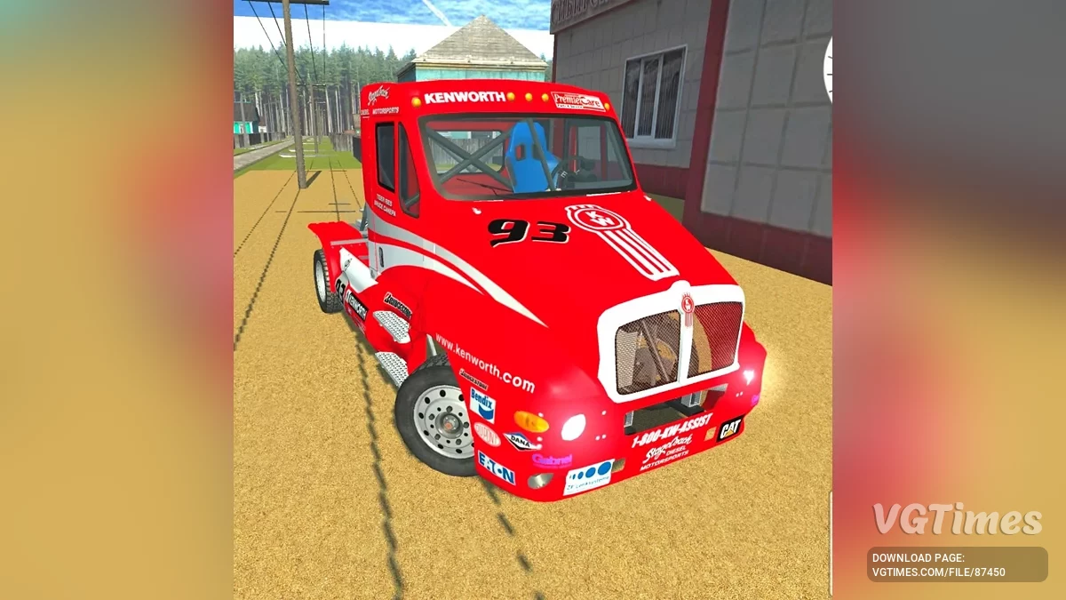 Simple Car Crash Physics Sim — Kenworth T2000