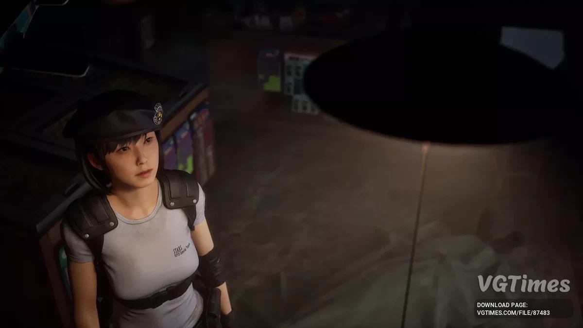 Silent Hill f — Hinako em uniforme S.T.A.R.S