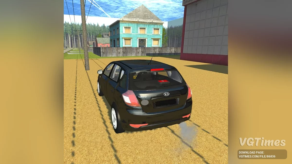 Simple Car Crash Physics Sim — Kia Ceed