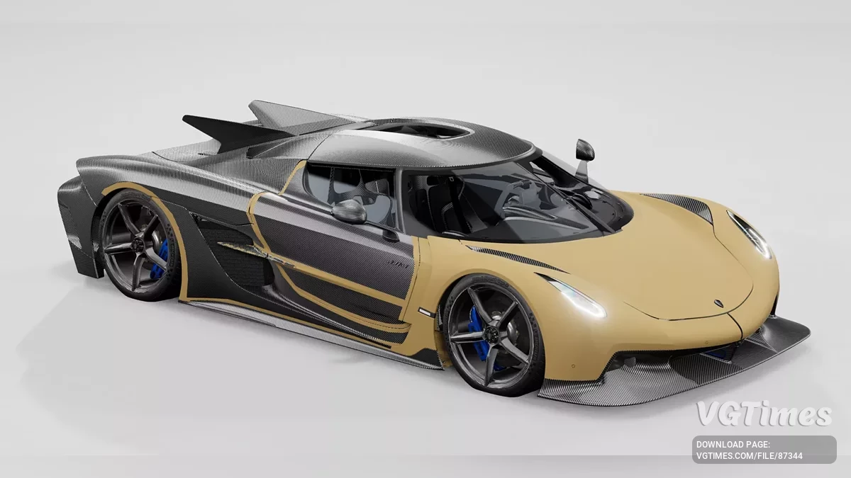 BeamNG.drive — Koenigsegg Jesko v1.0 Виправлення (0.37.x)
