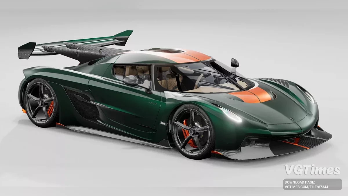BeamNG.drive — Koenigsegg Jesko v1.0 Виправлення (0.37.x)