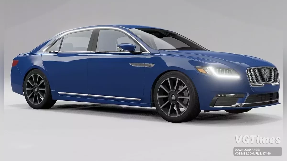 BeamNG.drive — Lincoln Continental X v2.09 (0.37.x)