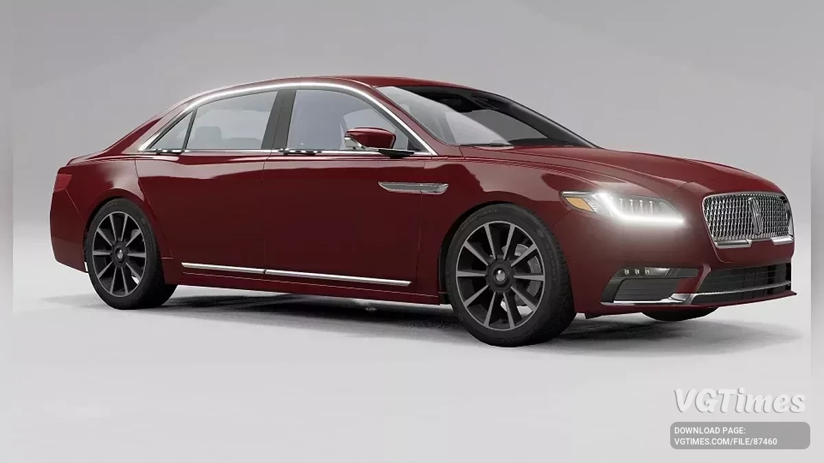 BeamNG.drive — Lincoln Continental X v2.09 (0.37.x)