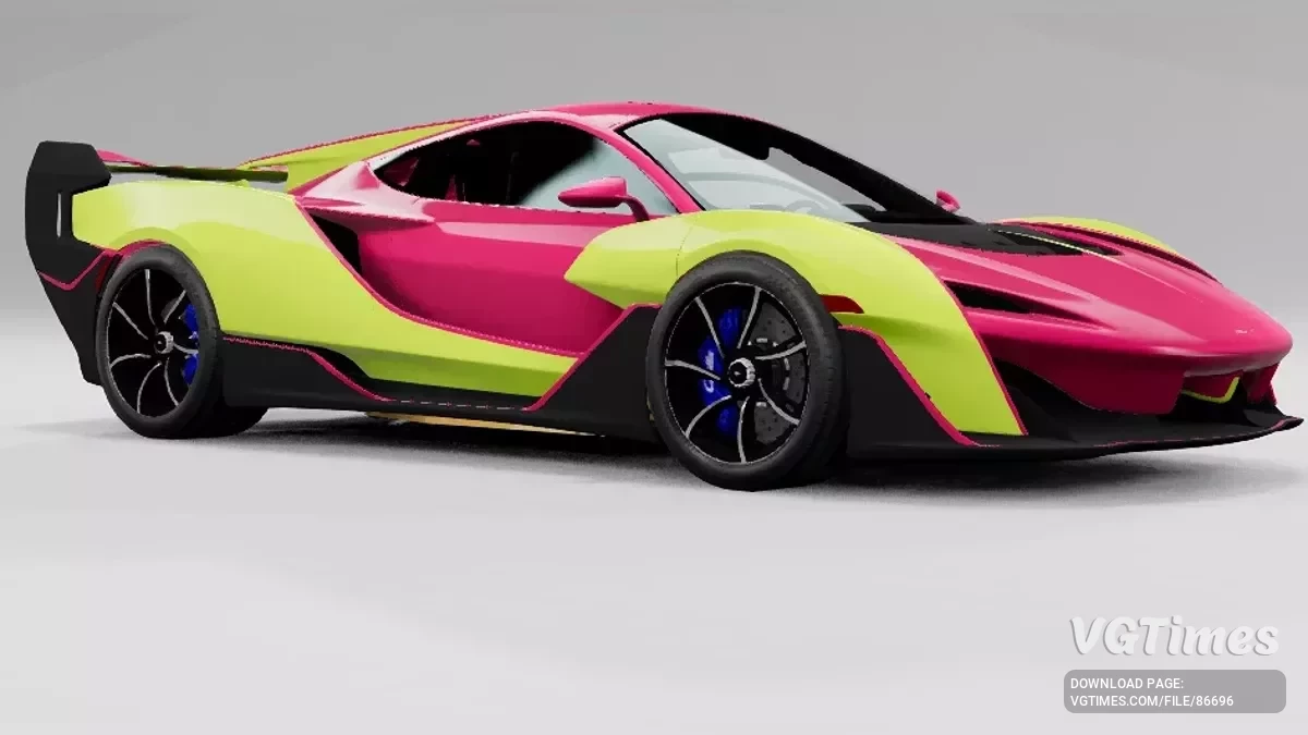 BeamNG.drive — Mclaren Sabre v2.13 (0.36.x)