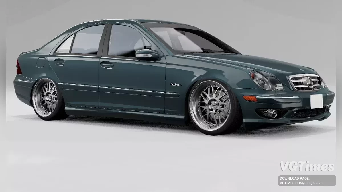 BeamNG.drive — Mercedes-Benz C-Class W203 v3.19 (0.36.x)