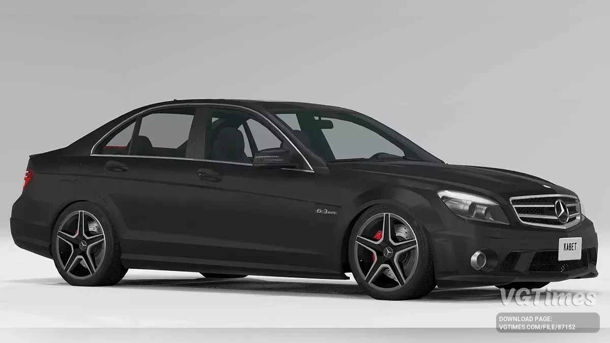 BeamNG.drive — Mercedes Benz C-Class W204 v2.04 (0.36.x)