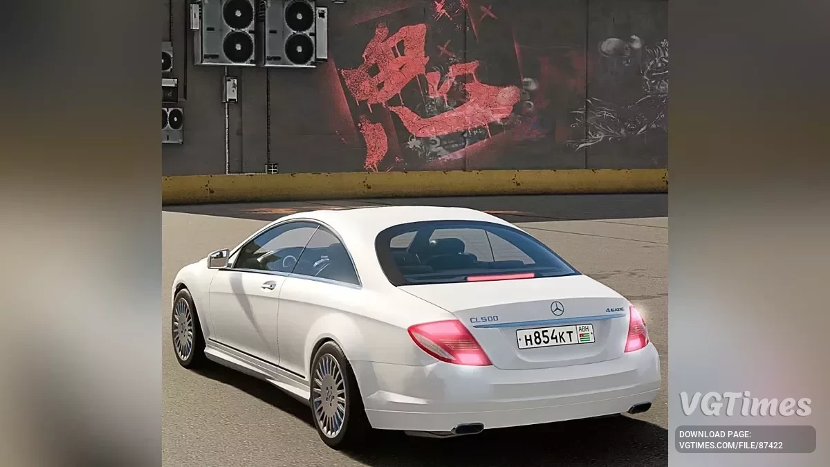BeamNG.drive — Mercedes-Benz CL-Клас (C216) v3.30 (0.37.x)