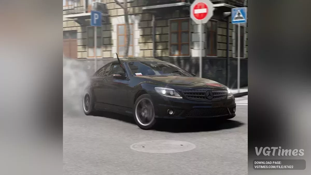 BeamNG.drive — Mercedes-Benz CL-Клас (C216) v3.30 (0.37.x)