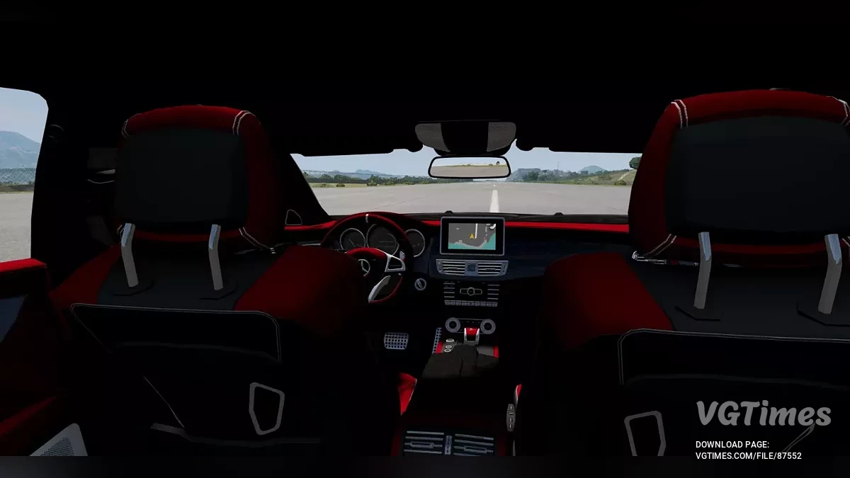 BeamNG.drive — Mercedes-Benz CLS Class C218 Restyling v3.20 (0.37.x)