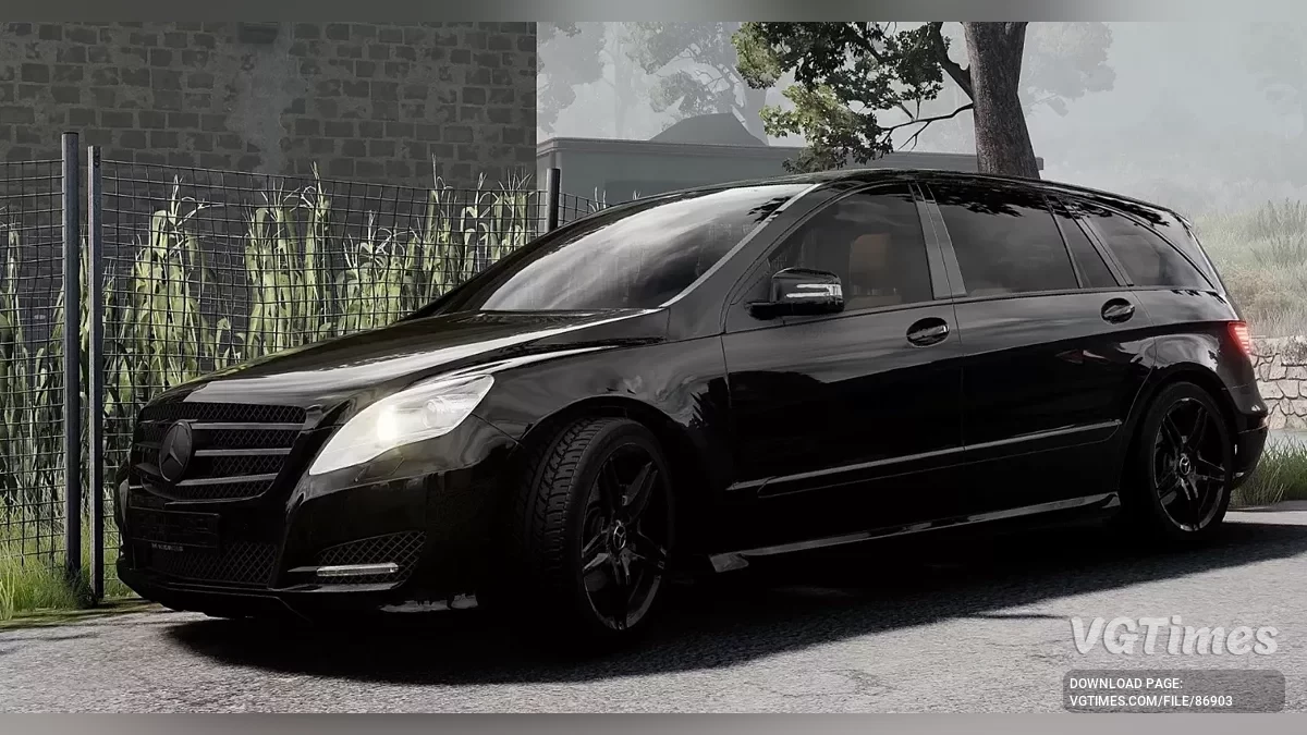 BeamNG.drive — Mercedes-Benz R-Class (W251) v2.70 (0.36.x)