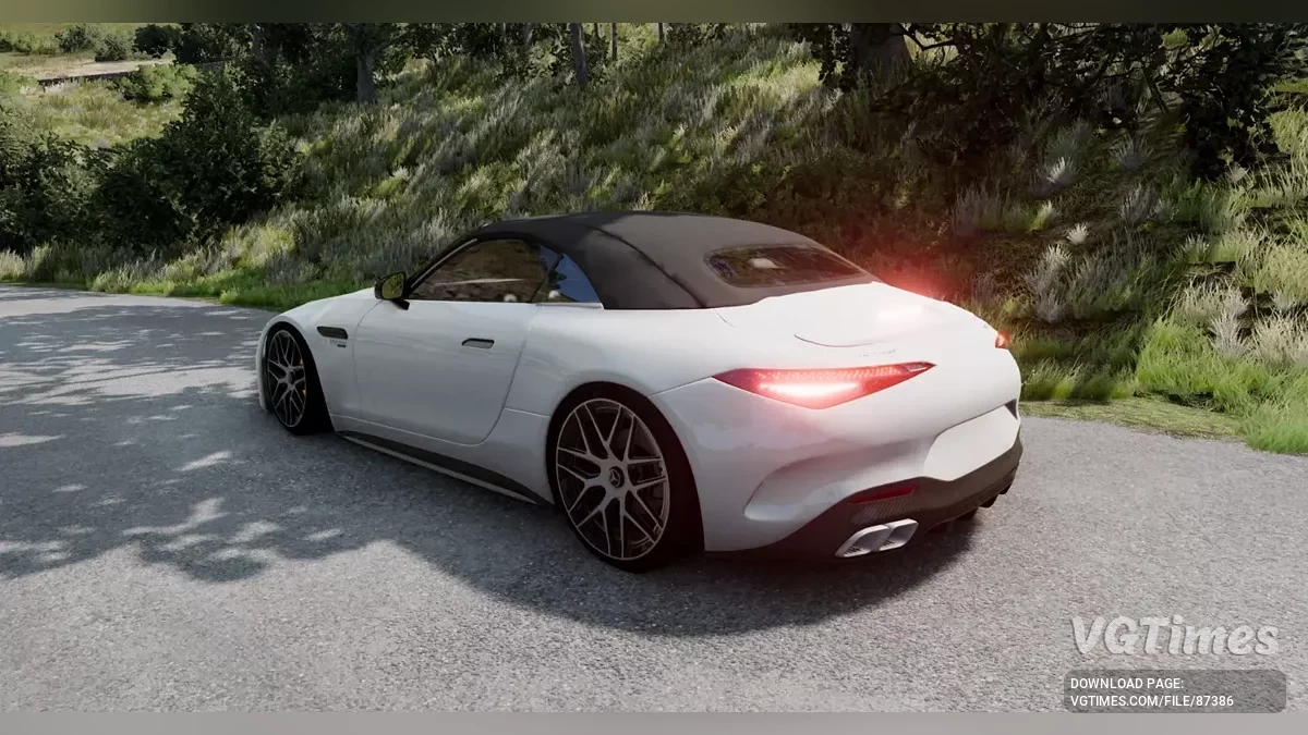 BeamNG.drive — Mercedes-Benz SL63 v3.07 (0.37.x)