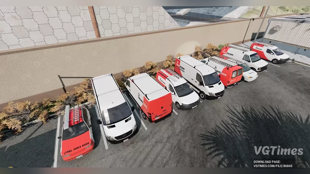 BeamNG.drive — Mercedes Benz Sprinter 2017 v2.50 (0.36.x)