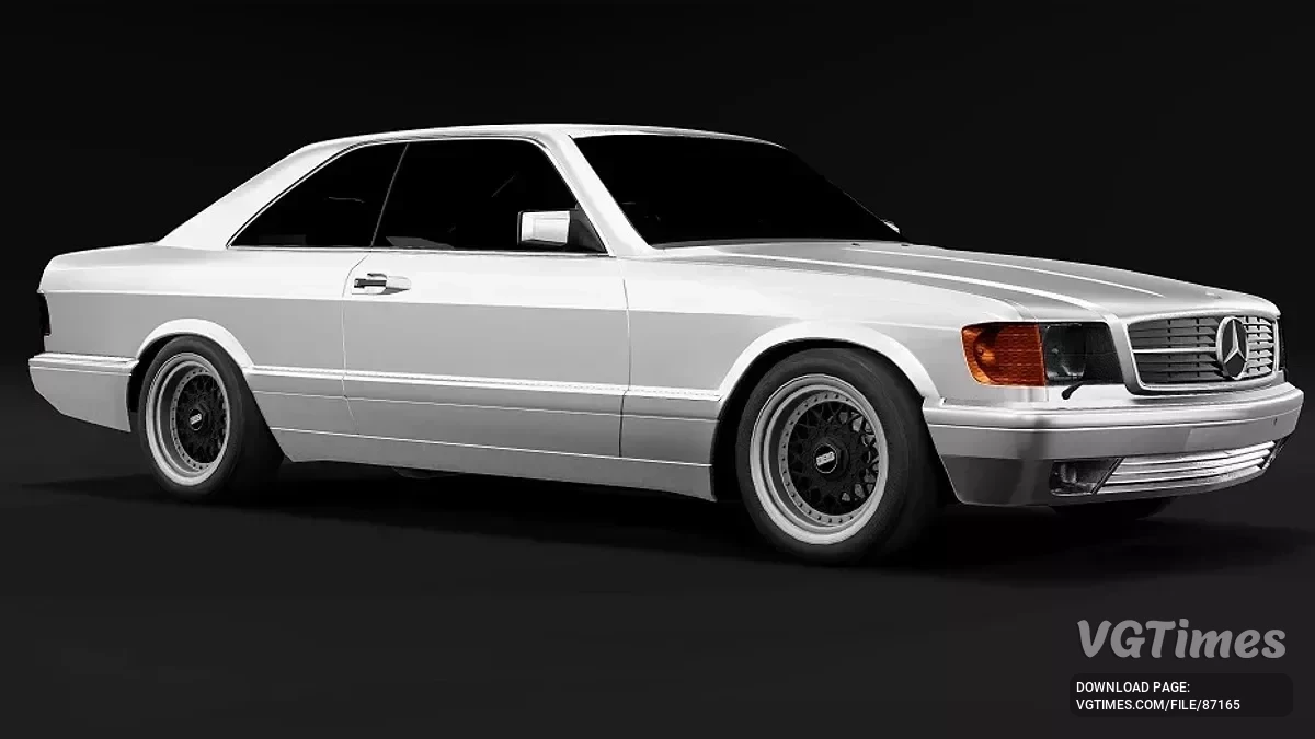 BeamNG.drive — Mercedes-Benz W126 560SEC v2.17 (0.36.x)
