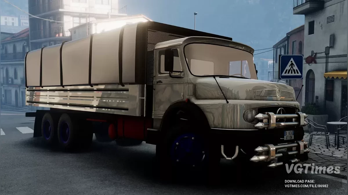 BeamNG.drive — Mercedes Kurzhauber 6x4 v2.17 (0.36.x)