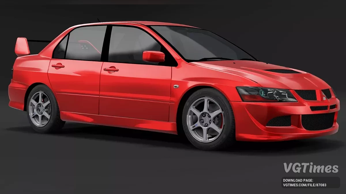 BeamNG.drive — Mitsubishi Lancer Evolution VIII i X v2.90 (0.36.x)