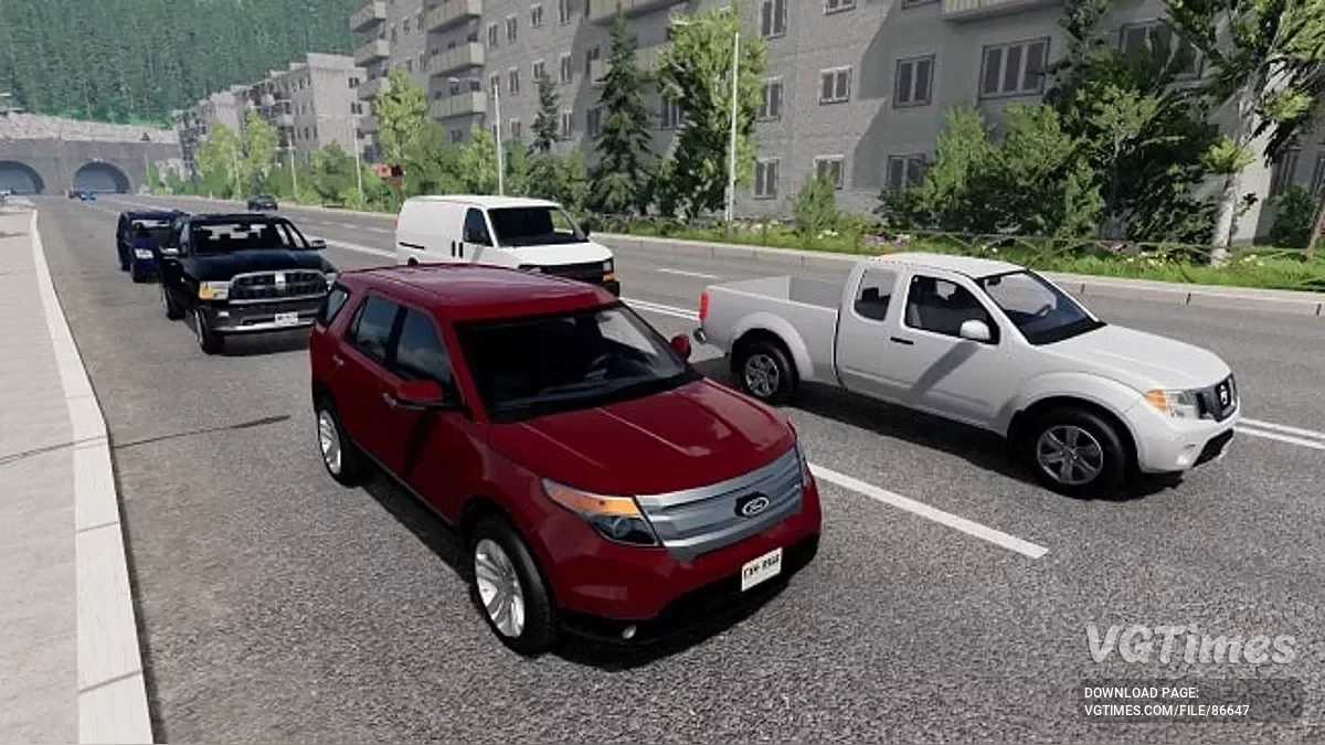 BeamNG.drive — Need for Speed ​​Traffic Vehicles Pack v1.0 (0.36.x)