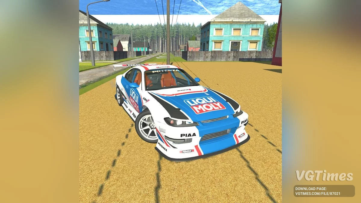 Simple Car Crash Physics Sim — Nissan Silvia S15 Дрифт Тюнінг