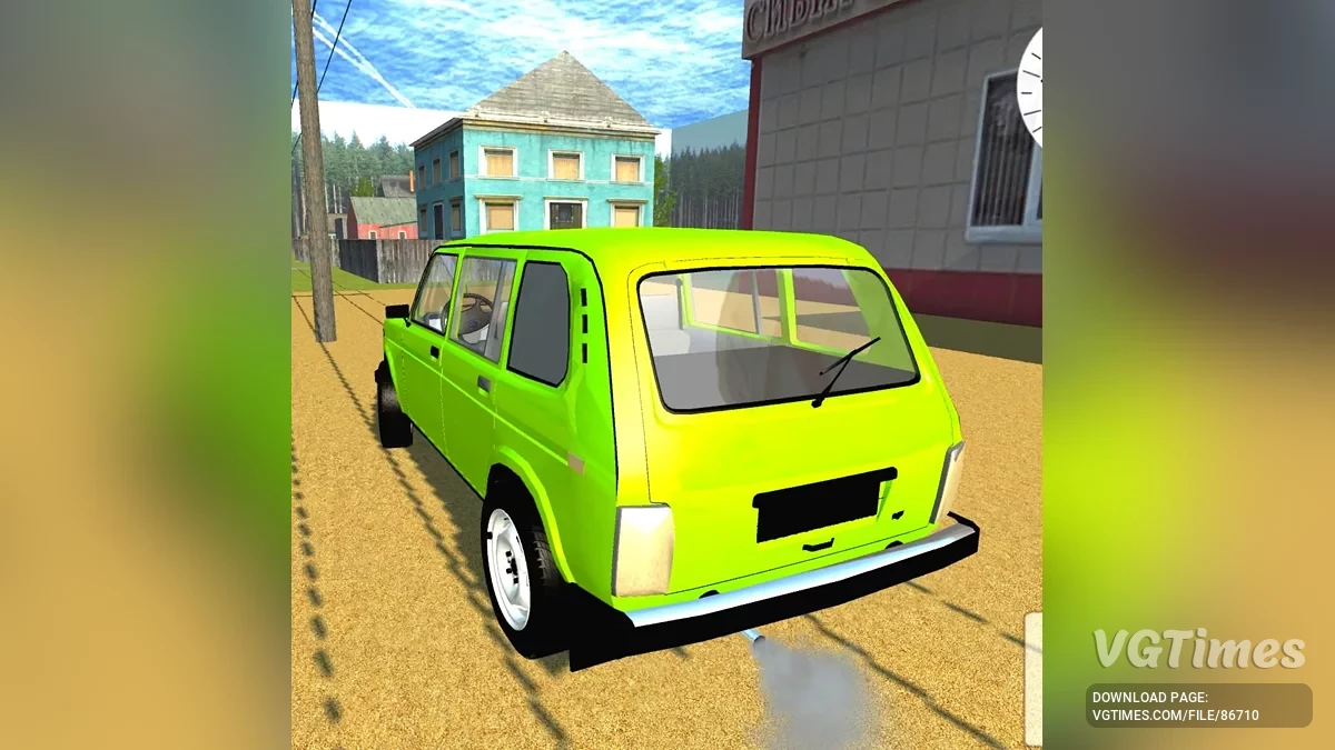 Simple Car Crash Physics Sim — Нива 2131 з кенгурятником